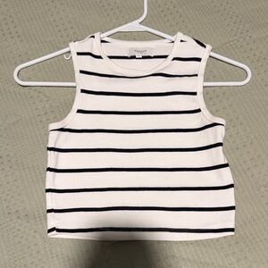 Striped Sleeveless Top